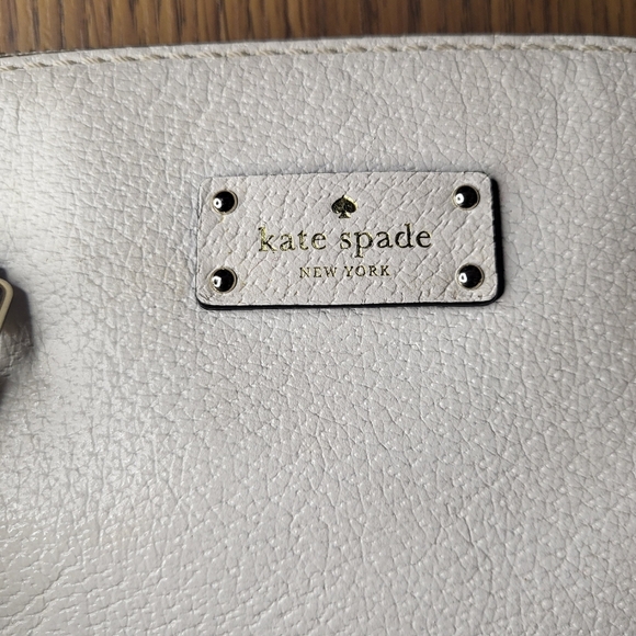 Kate spade Shoulder Bag Black and white Cow leather Purse - Picture 2 of 11